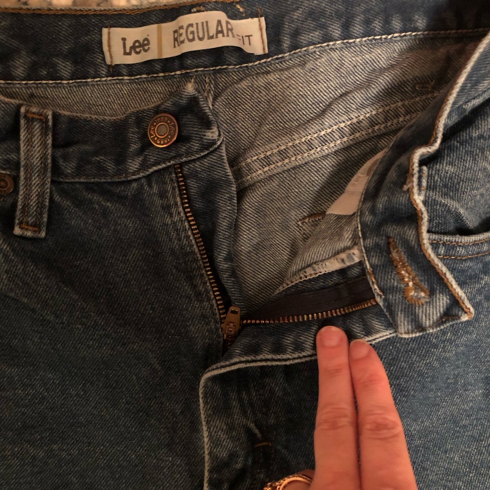 Lee Regular Fit Blue Jeans - Picture 3 of 9